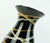 Black Black, Ochre and White Model 215-33 Vase from Scheurich Keramik, West Germany, 1950s For Sale - Image 8 of 10