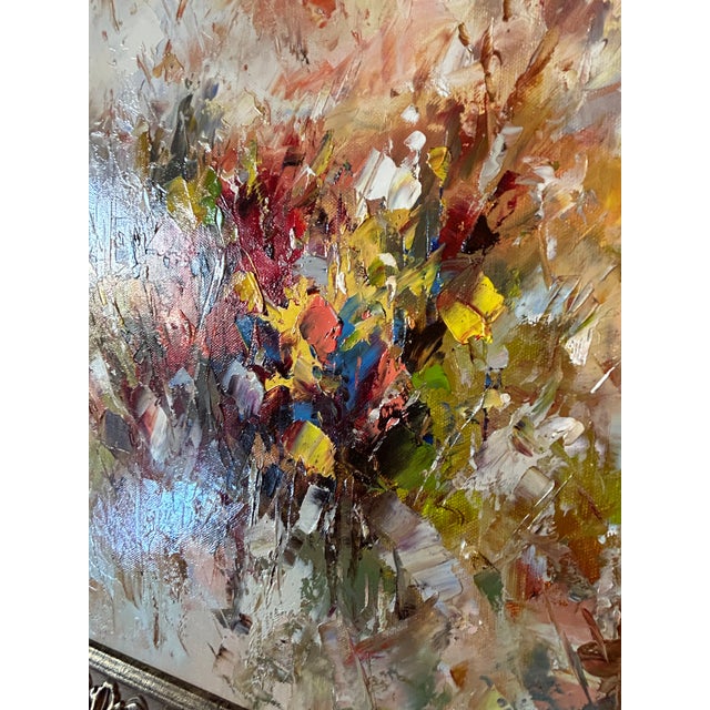 Original Large Framed Van Matino Oil Paiinting For Sale In Philadelphia - Image 6 of 9