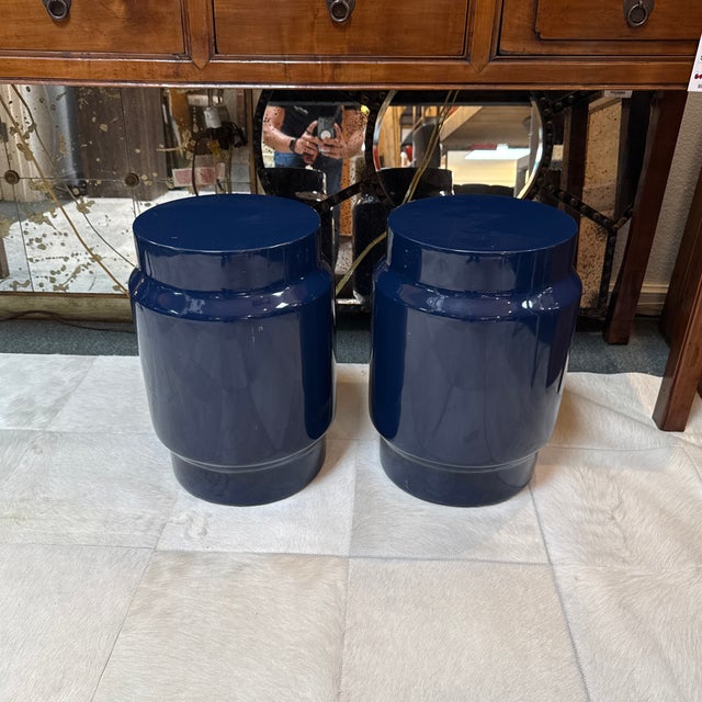 Design Plus Gallery presents a Pair of Lianou Stools by De La Espada for Neri & Hu. These stools are an abstracted...