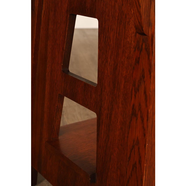 Stickley Mission Collection Oak Limbert Library Table For Sale - Image 11 of 18