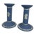 Pair of Mid 20th Century Wedgwood Jasperware Candlesticks For Sale