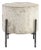 Tuscan Cream Round Side Table 15" For Sale