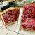 New chair set available. The set has 2 chairs. In love with these chairs. Fully refinished and reupholstered using a high...