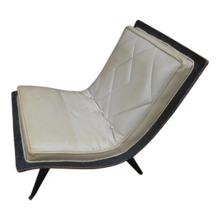 Early Mid-Century Modern Carter Bros. Scoop Chair For Sale