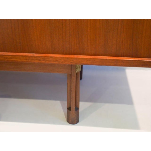 Wooden Sideboard with Black Doors by George Coslin For Sale - Image 10 of 16