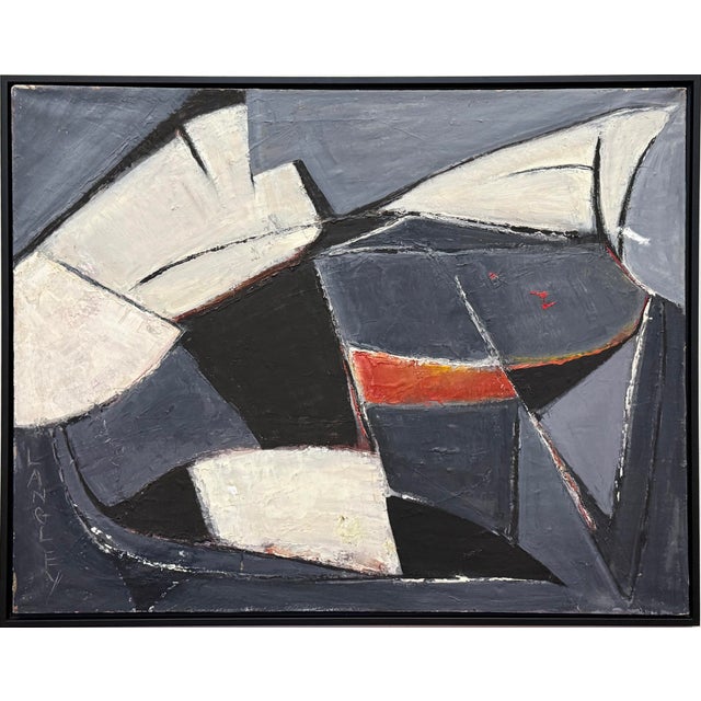 Mid-Century Modern Abstract Painting by Katherine Langley For Sale - Image 11 of 11