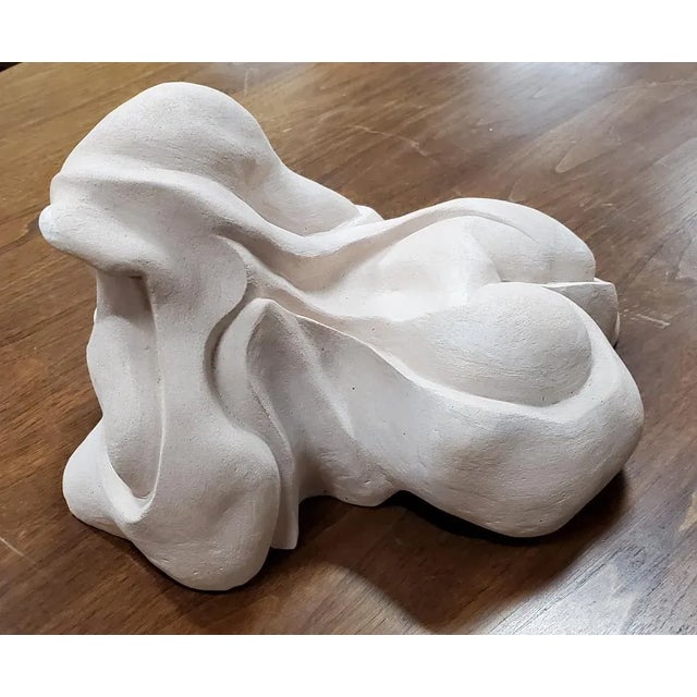 White David Segel Abstract Ceramic Sculpture 1970s For Sale - Image 8 of 13