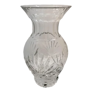 Mid 20th Century Rogaska Signed Crystal Vase