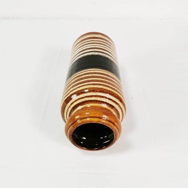 Modernist Ceramic Vase from Scheurich Keramik, Germany, 1960s For Sale - Image 6 of 10