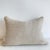 Textile Vintage European Grain Sack Pillow With Insert For Sale - Image 7 of 7