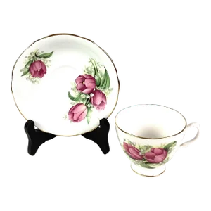 Imperial English Bone China Teacup and Saucer