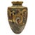 Ceramic Early 20th Century Japanese Satsuma Polychrome Vase With Gilt and Figures For Sale - Image 7 of 18