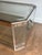 Chrome Octagonal Lucite and Chrome Coffee Table from Maison Jansen Circa 1970 For Sale - Image 8 of 12