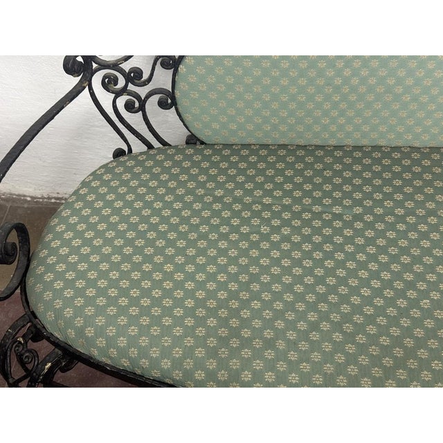 Wrought Iron Sofa attributed to Pierluigi Colli For Sale - Image 14 of 18