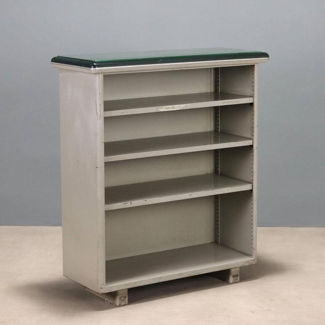 Small Metal Bookcase, 1960s For Sale - Image 9 of 9