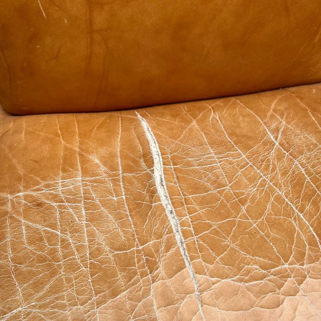 10 Antique Leather and Wood Arm Chairs Dining Conference Desk For Sale - Image 12 of 13