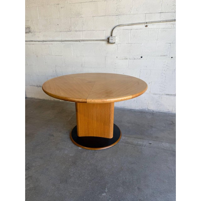 Authentic Skovby SM33 Danish teak dining table, a beautifully engineered piece that combines minimalist design with...