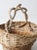 Rustic Rustic Vintage Wicker Basket For Sale - Image 3 of 11