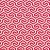 Sample - Schumacher Ming Fret Fabric in Cerise For Sale