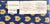 Late 20th Century Late 20th Century Williams Sonoma Blue and Yellow French Country Floral Large Table Runner For Sale - Image 5 of 9