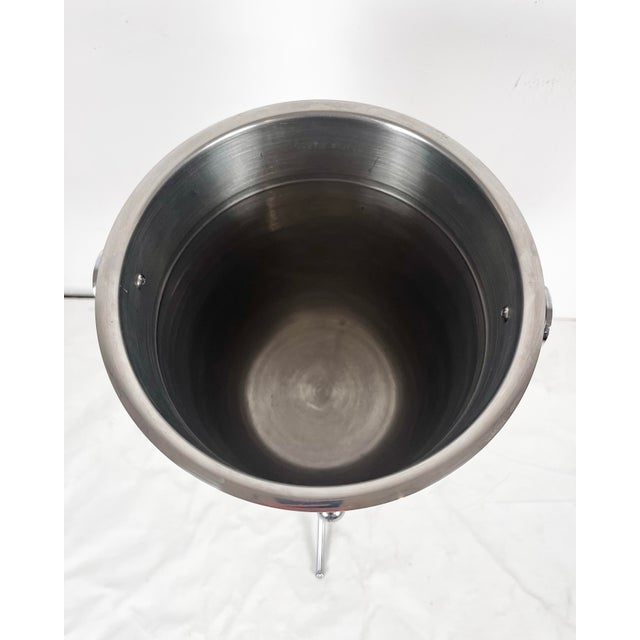 Mid 20th Century Champagne Bucket With Stand For Sale In Tampa - Image 6 of 12
