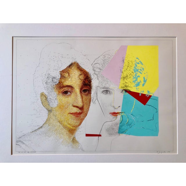 Josef Levi, Still Life with Sully and Warhol, Pop Art Mixed Media Signed Painting Drawing, 1994 For Sale In Miami - Image 6 of 11