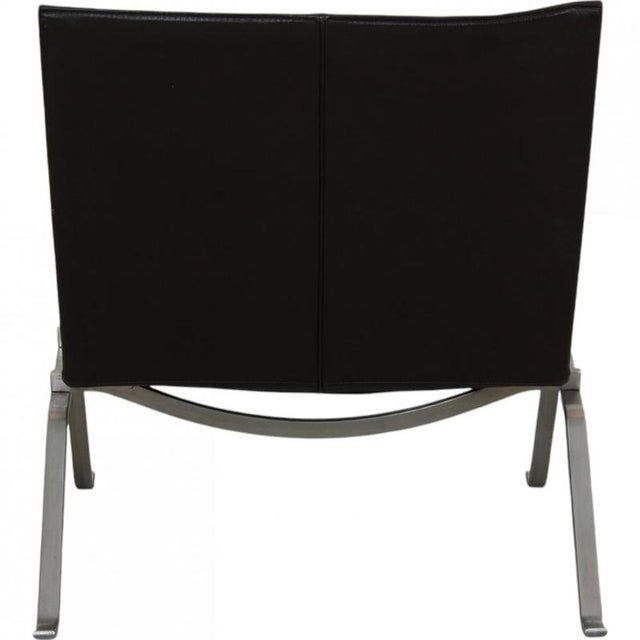 Pk-22 in Brown Leather from Poul Kjærholm For Sale - Image 3 of 18