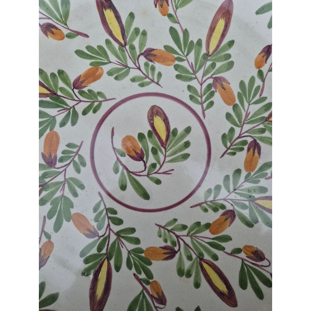Large Vintage Wall Plate, 1950s For Sale - Image 4 of 11