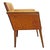 Burnt Orange Set of Four Leather Dining Chairs by Bart Van Bekhoven For Sale - Image 8 of 18