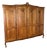 Vintage French Louis XVI Style Wardrobe in Oak For Sale