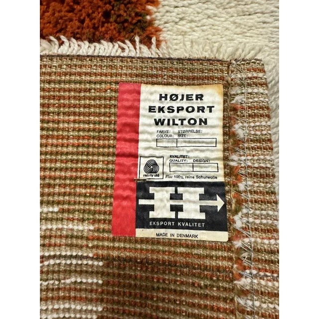 Mid-Century Modern Rug from Höjer Eksport Wilton, 1970s For Sale - Image 3 of 9