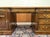 English Chesterfield Desk with Brown Leather For Sale - Image 10 of 18