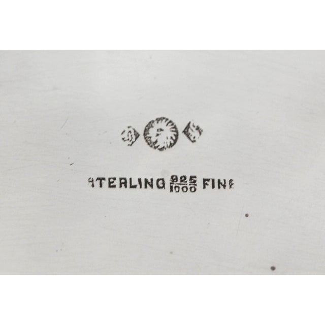 Metal 1930s Sterling Silver Water Pitcher For Sale - Image 7 of 8