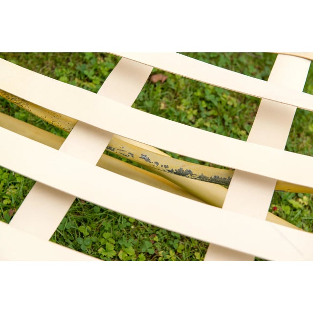 Vintage Ficks Reed Faux Bamboo Chinoiserie Style Sofa For Sale - Image 10 of 13