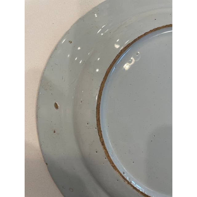 18th-Century Chinese Export Blue and White Plates, Set of 2 For Sale In Austin - Image 6 of 15