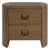 Mod Rounded Medium Oak Nightstand For Sale