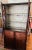 Antique Georgian Mahogony 13 Glass Pane Stepback Display Cupboard For Sale - Image 4 of 12