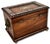 Outstanding Antique Victorian Rosewood Veneer Tea Caddy Box With Fancy Abalone Inlay Features - Circa 1870s For Sale - Image 18 of 18