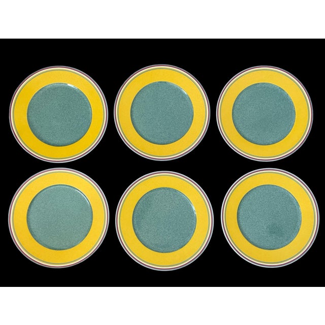 Postmodern Beala by Villeroy & Boch Chop, Buffet or Serving Plates Set of 6 For Sale - Image 3 of 5