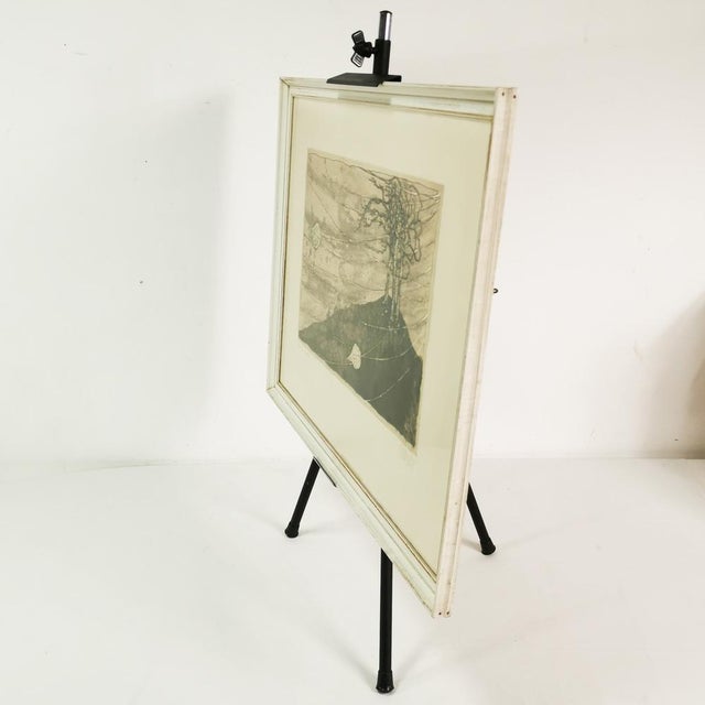 Lars Bo, Surreal Graphics, 1960s, Aquatint Etching For Sale - Image 6 of 14