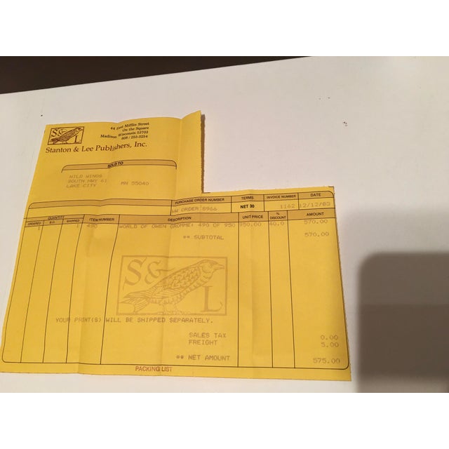 First Edition "The World of Owen Gromme” Signed and Numbered 490/950 For Sale - Image 4 of 8
