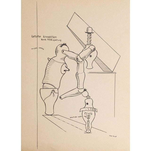 Fiat Modes - Pereat Ars Dada Artwork Print by Max Ernst, 1970s For Sale