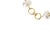 Bracelet in 19.2 Karat Gold with Pearls For Sale - Image 3 of 6