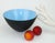 Krenit Large Blue Enamel Danish Modern Bowl by Herbert Krenchel, 1960's For Sale - Image 11 of 11