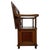 Antique English Golden Oak Monks Bench For Sale - Image 6 of 14