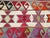 Mid 20th Century Mid 20th Century Vintage Aesthetic Turkish Area Boho Authentic Handmade Kilim Rug For Sale - Image 9 of 10