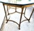 Labarge Side Tables Brass Glass Hoof Footed Octagonal For Sale - Image 9 of 12