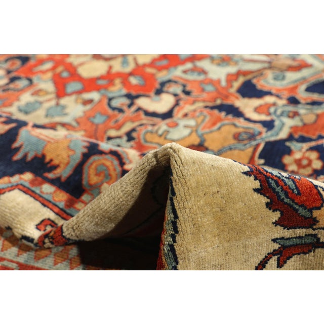 Late 19th Century Persian Mohtasham Kashan Rug - 06'09 X 10'02 For Sale In Dallas - Image 6 of 10