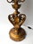 Large Hammered Glass Wrought Iron Lantern Lamp by Longobard, Italy, 1970s For Sale - Image 12 of 13