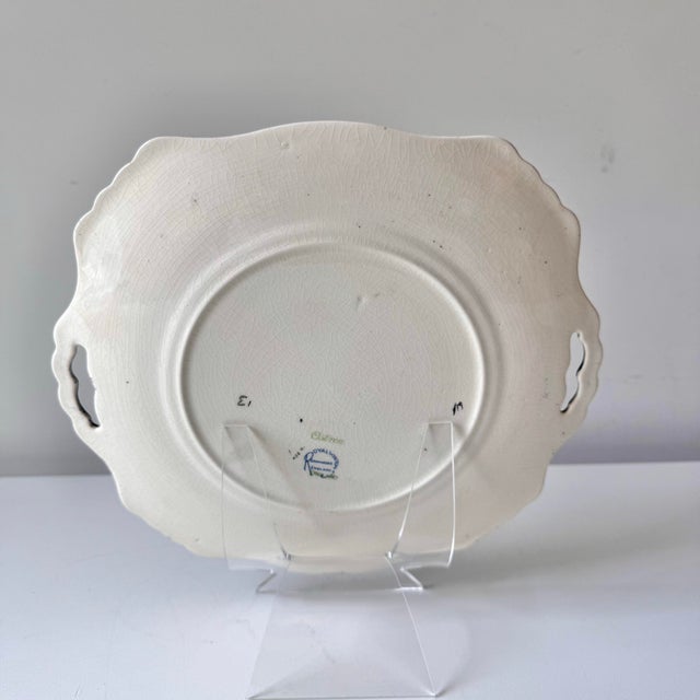 Ceramic 1930s Grimwades Carnation Chintz Plate For Sale - Image 7 of 7
